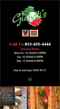 Mobile Screenshot of gianellisdrivethru.com